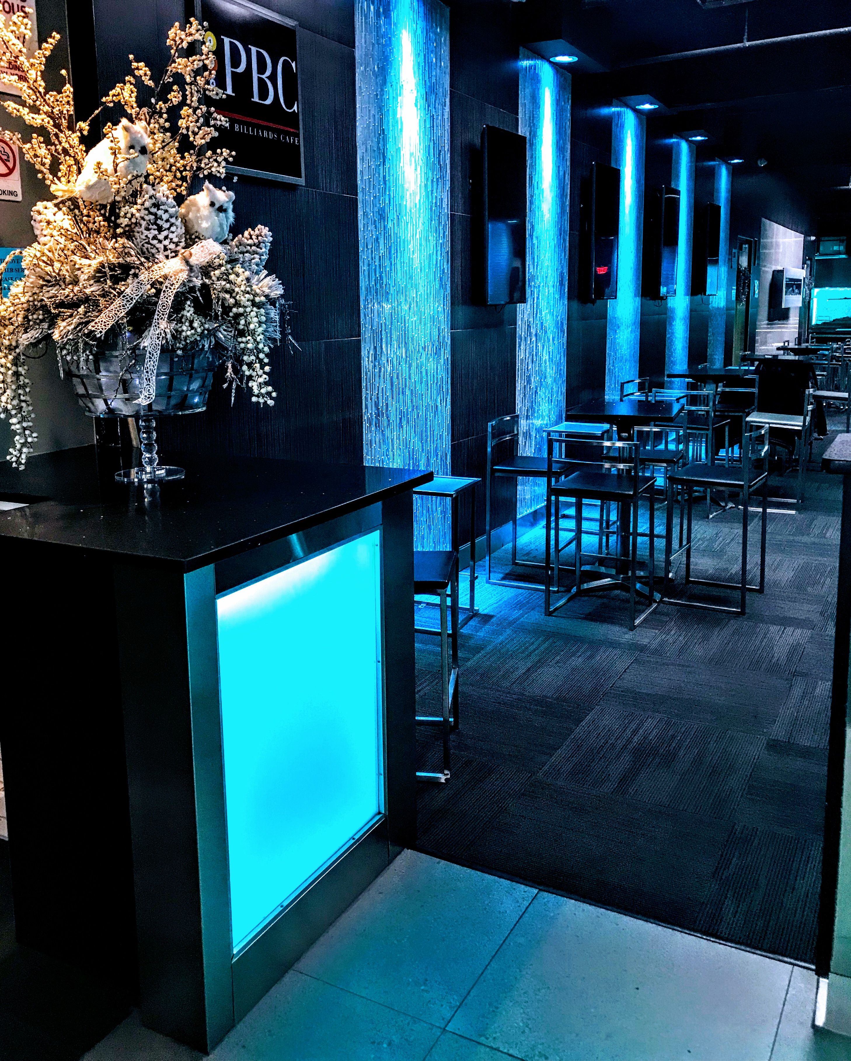 Bar area